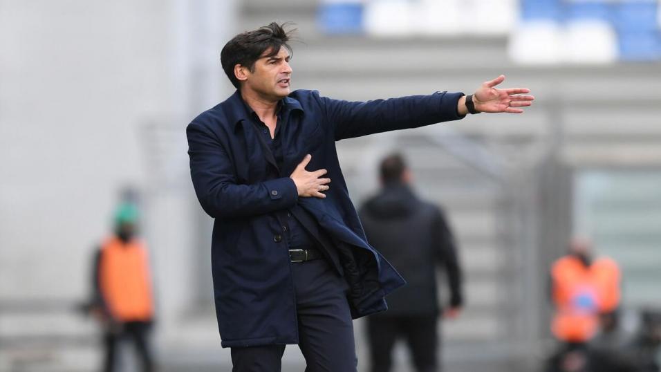 Roma boss Paulo Fonseca
